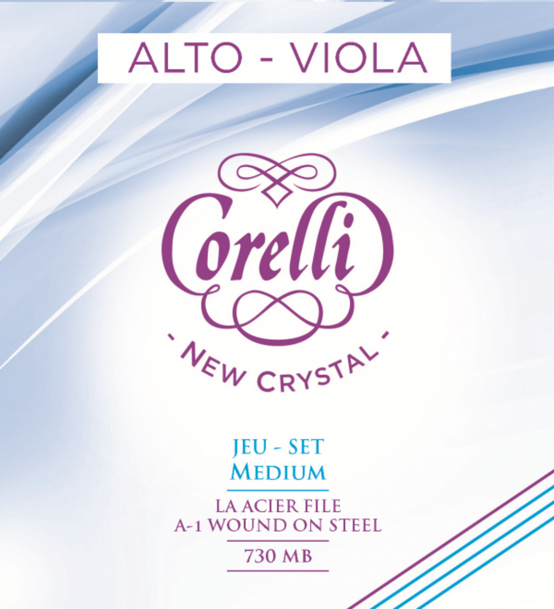 Corelli Corde per viola New Crystal - Medie (730MB)