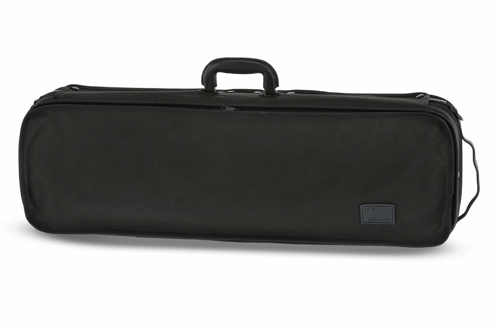 GEWA Liuteria Atlanta custodia per violino 4/4, peluche blu con motivo a diamante