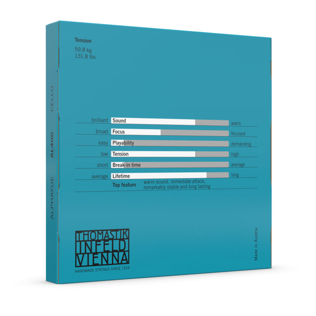 Thomastik-Infeld corde per Violoncello Alphayue - Set 4/4 (AL400)