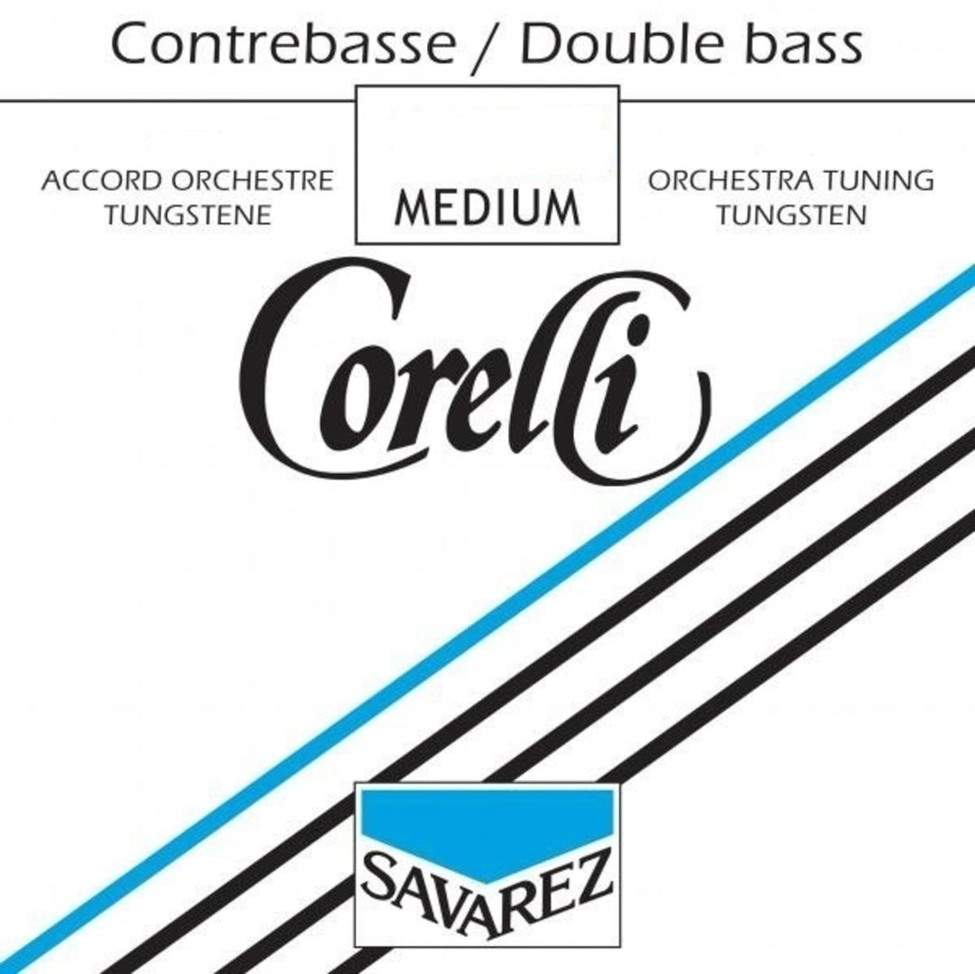 Corelli Corde per contrabbasso accordatura orchestrale wolfram - Medie (373M)