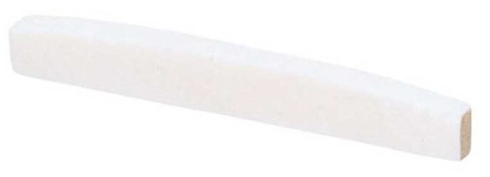 Fire & Stone capotasto in osso per chitarra elettrica, stile Fender, 43,0 x 5,7 x 3,0 mm