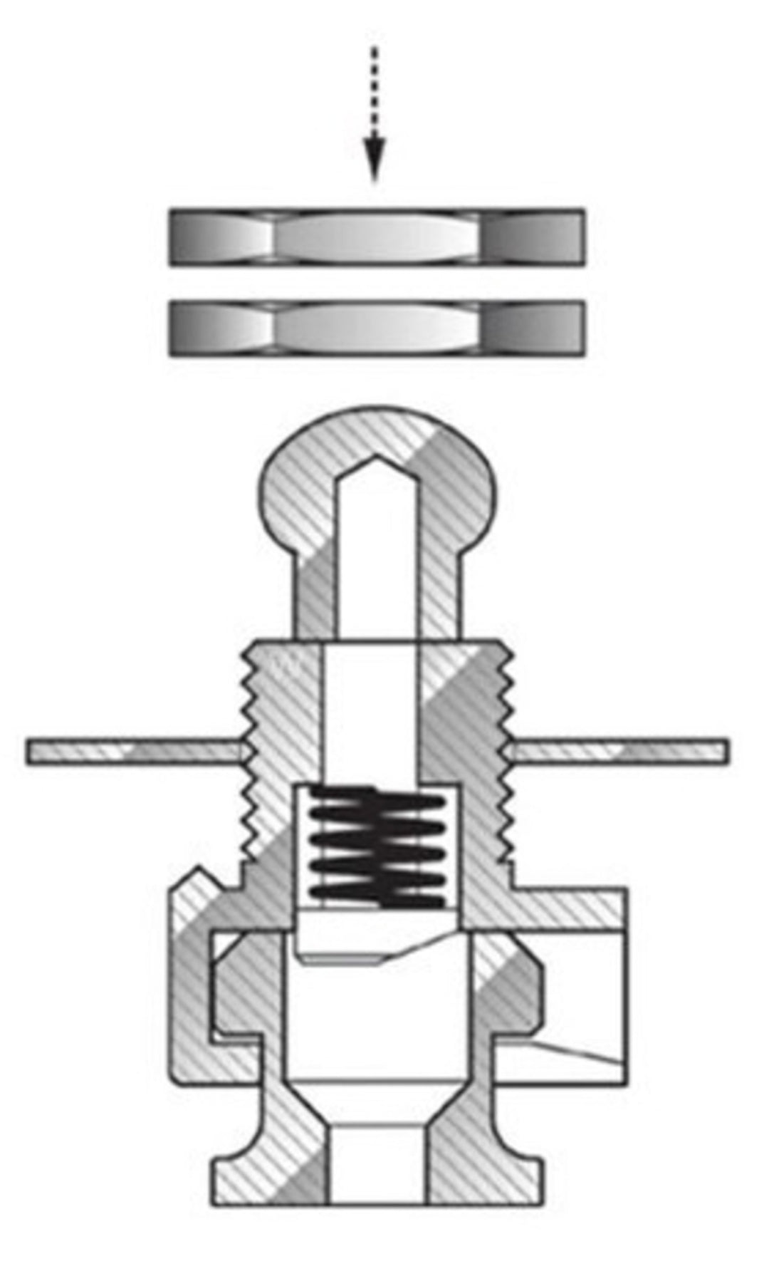GEWA Cintura di sicurezza F&S Security Lock - Placcata in oro (Set+)