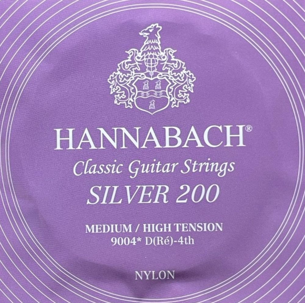 Hannabach 900 D4 corda per basso da chitarra classica, medium/high tension