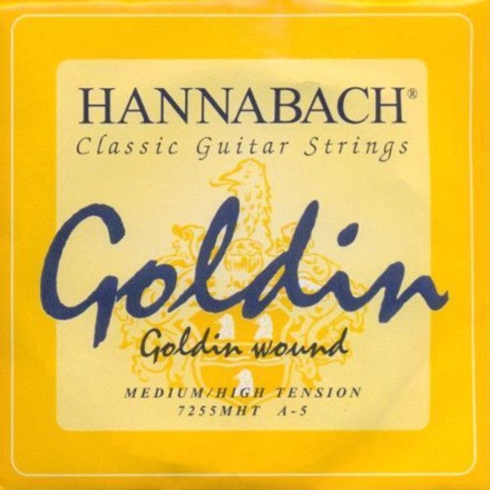 Hannabach 725 corda bassa A5 per chitarra classica, medium/high tension