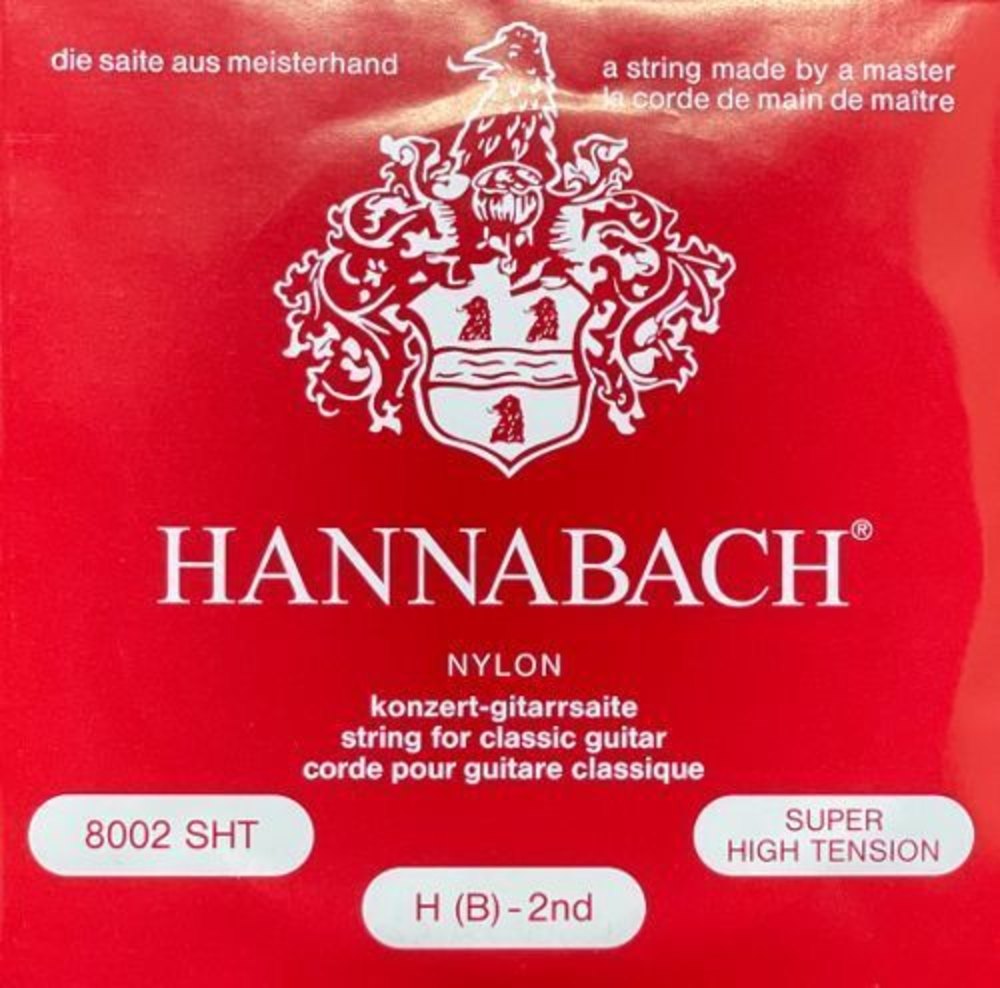 Hannabach 800 H/B2 corda cantino, chitarra classica, super high tension