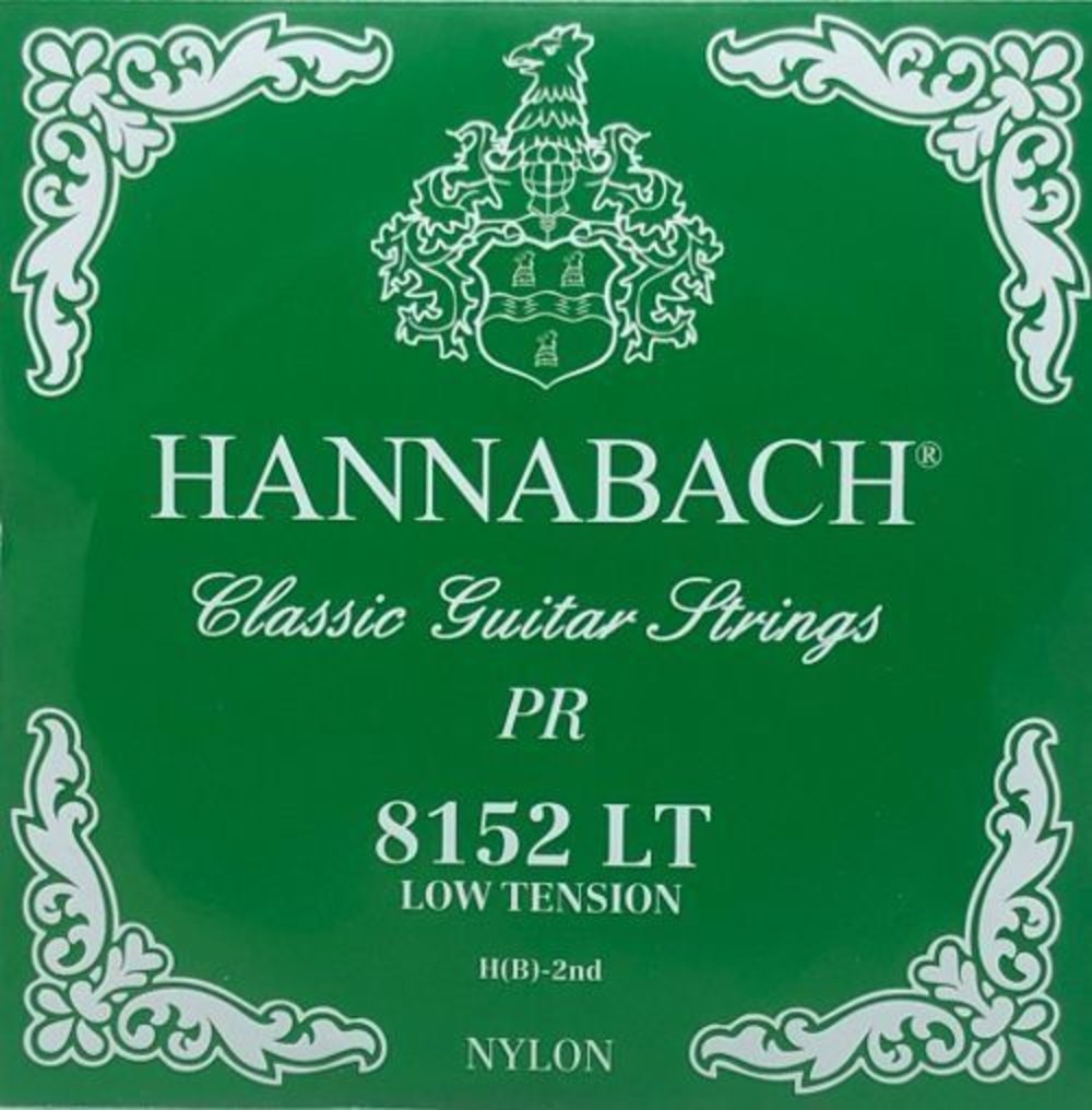 Hannabach 815 H/B2 corda acuta per chitarra classica, Low tension