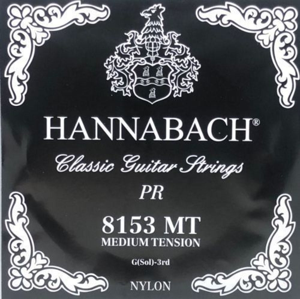Hannabach 815 G3 corda acuta per chitarre classica, medium tension