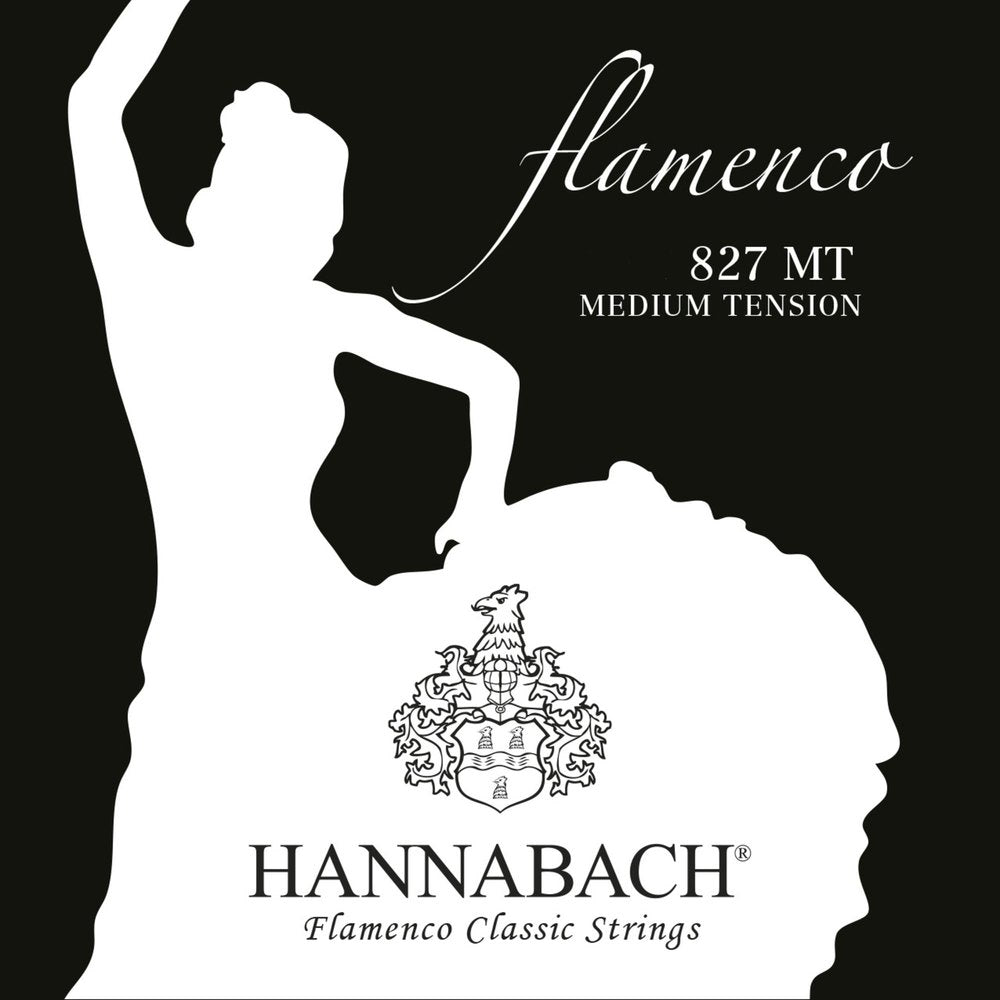 Hannabach 827 G3 corda cantino per chitarre flamenco, tensione medium