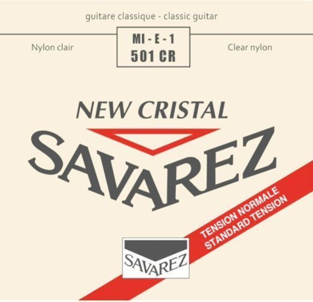 Savarez 501CR Corum New Cristal corda acuta E1, tensione normale