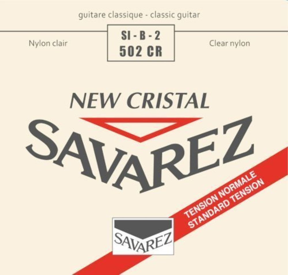 Savarez 502CR Corum New Cristal H/B2 corda cantino, tensione normale