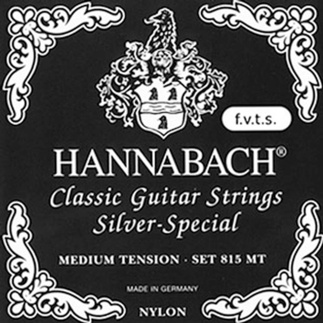 Hannabach Strings per chitarre classiche 815 F.V.T.S. Silver Special - Set medium (815FMT)
