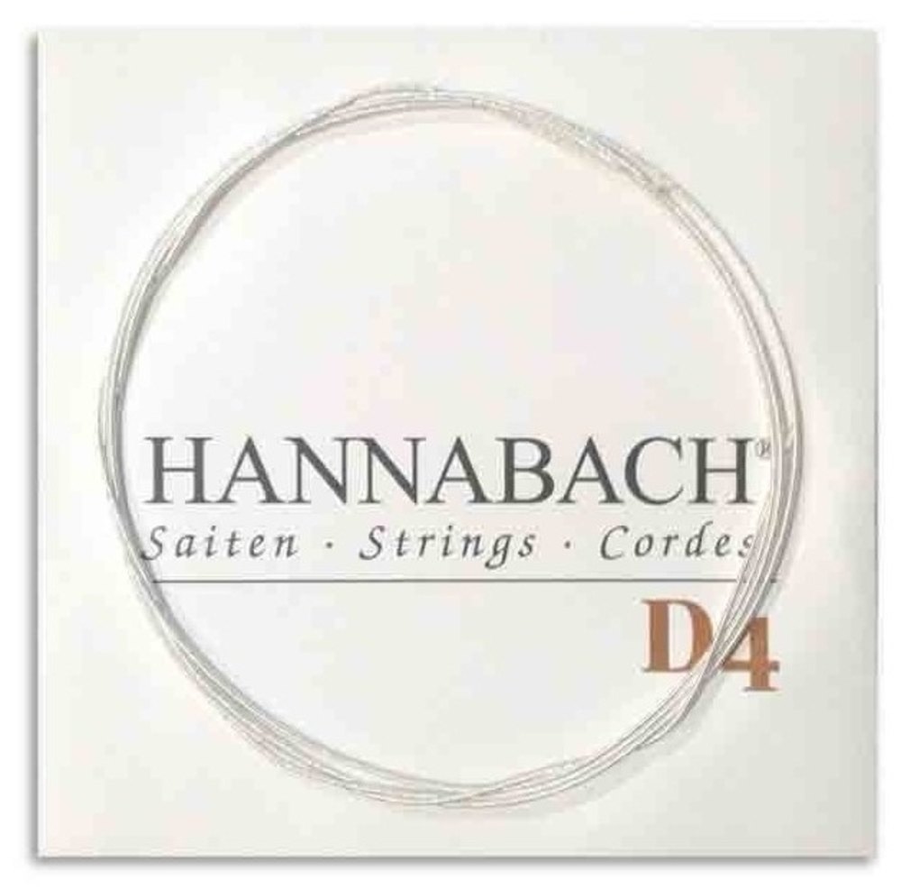 Hannabach 890 7/8 D4 basstreng til børneguitar, medium tension