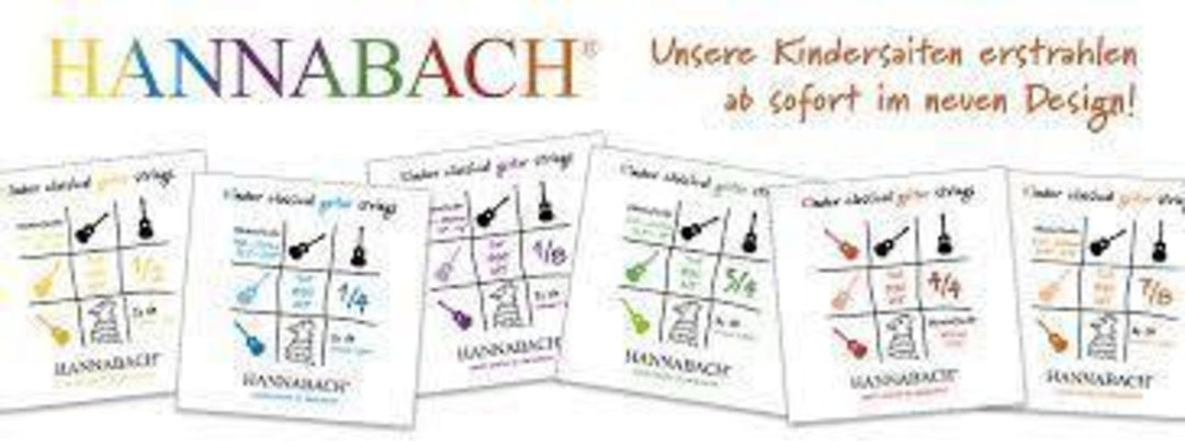 Hannabach Strings for classic guitar Serie 890 1/8 guitar for children Duel: 44-48 cm - Set di 2 corde G (890MT 1/8)