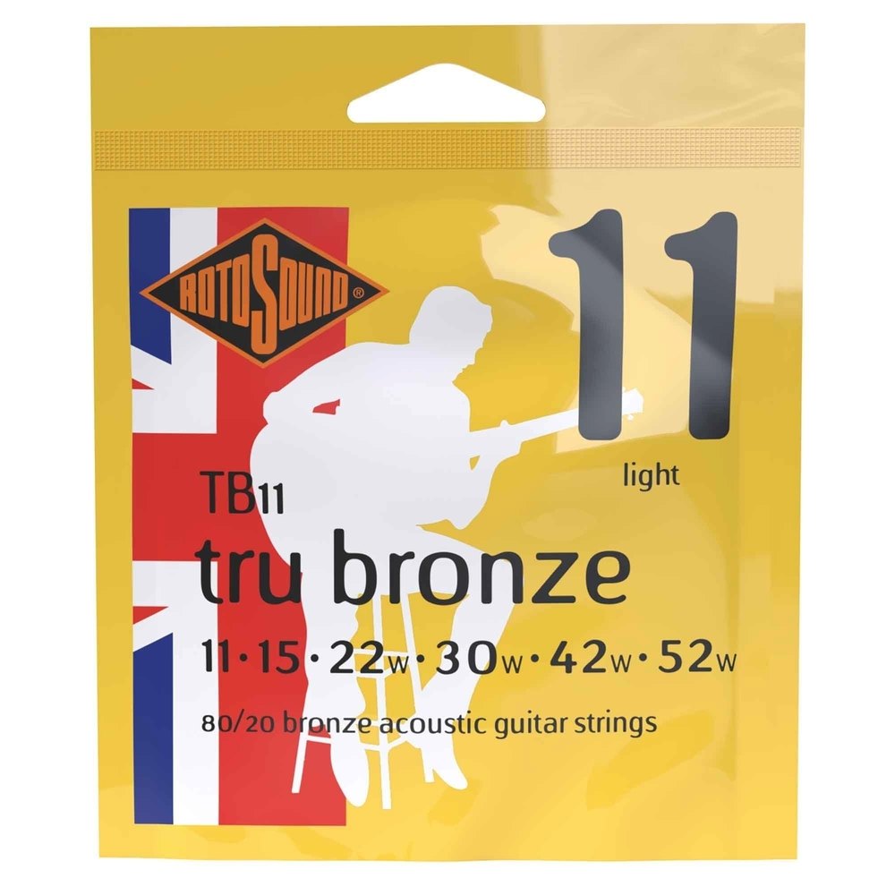 Rotosound Tru Bronze TB11 corde per chitarra western 11-52
