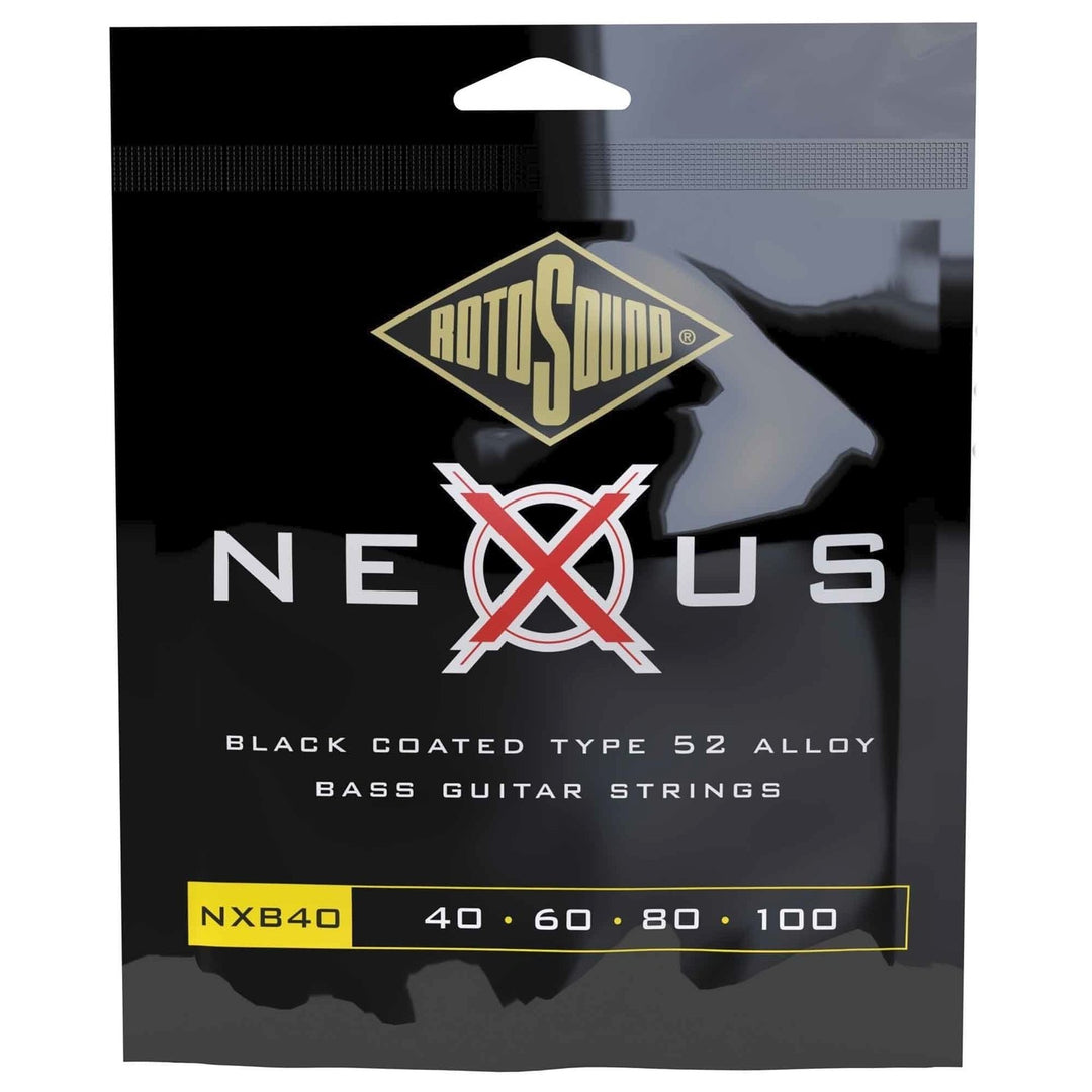 Corde per basso elettrico Rotosound Nexus Coated - set 4 corde Hybrid 40-100 (NXB40)