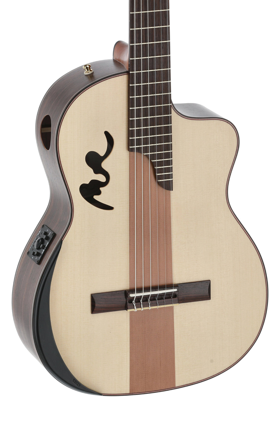 Manuel Rodriguez Electro-acustica Café Cortado Cutaway - Palissandro indiano (satinato)