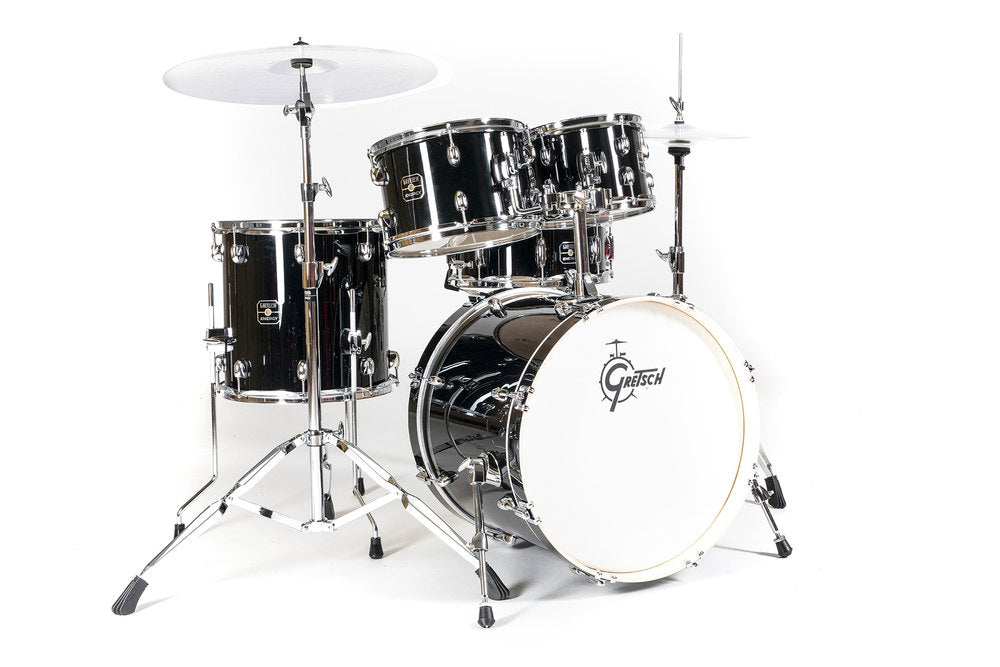 Gretsch Energy batteria 20", Black, senza piatti, 4 componenti hardware