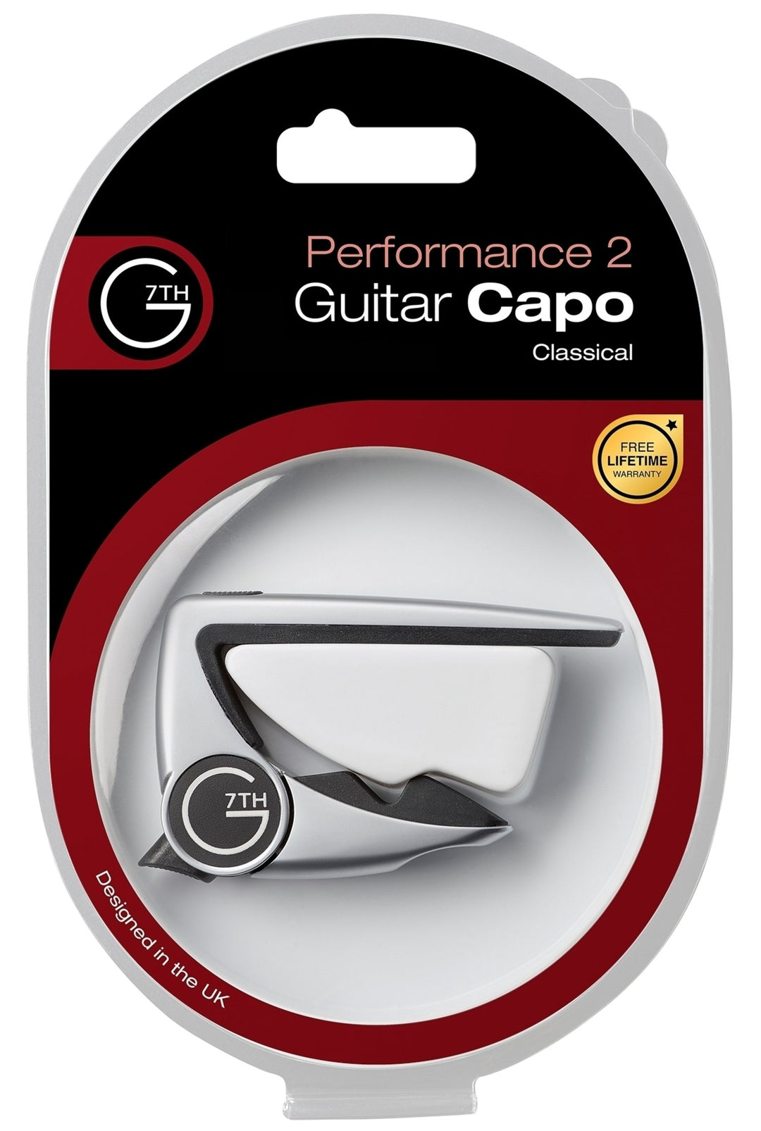 G7th Capo Performance - chitarre Classic, argento (C53013)
