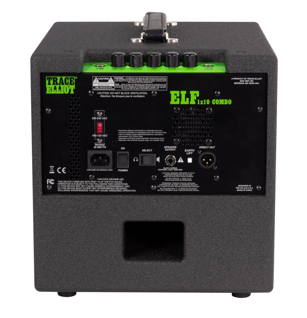 Trace Elliot ELF 1x10" Combo per Basso