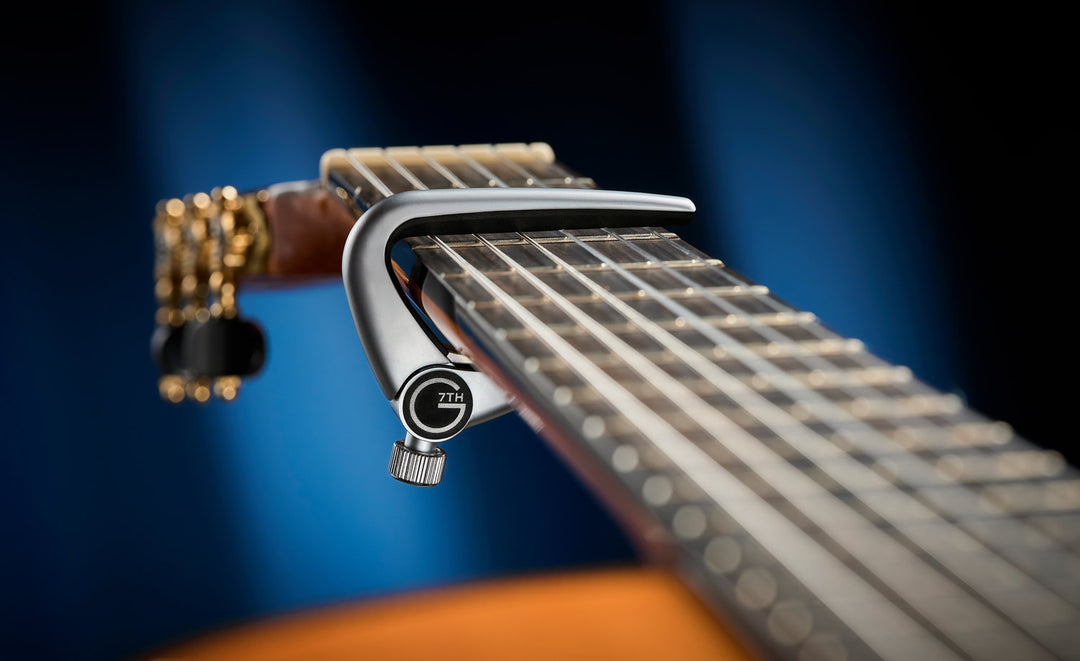 G7th Capo Newport - Chitarra classica, argento (C33013)