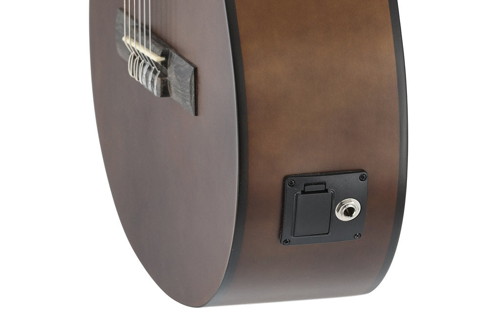Chitarra classica elettroacustica VGS Basic, color noce