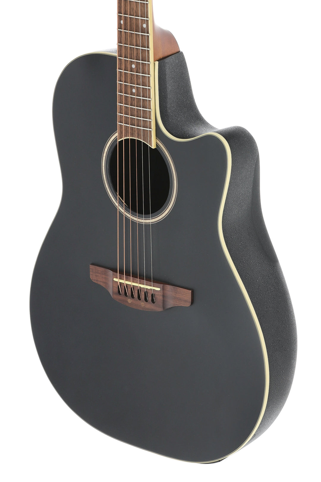 Applause E-Acoustic Chitarre AB24II CS Mid Cutaway - Nero Satinato (AB24-5S)