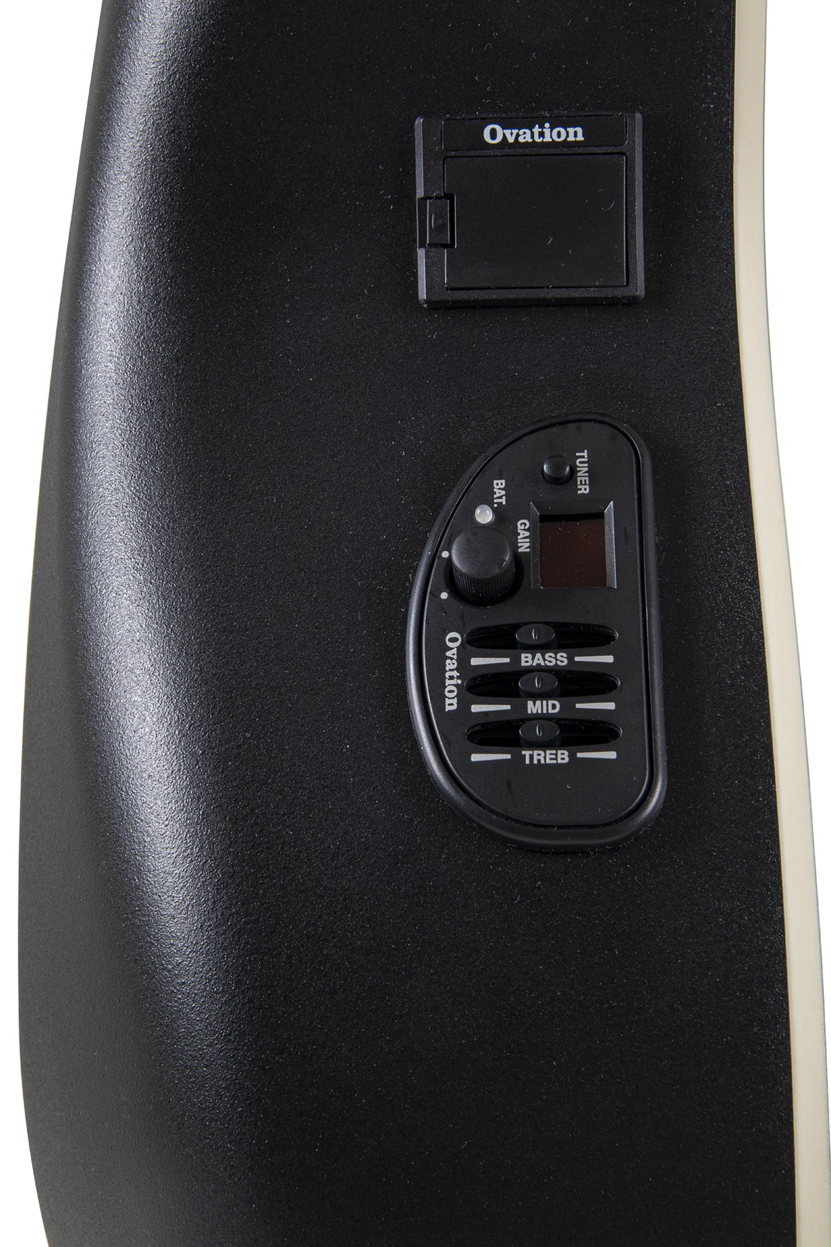 Ovation E-Acoustic Guitar Celebrity Elite Deluxe Deep Contour - Peach Burst Satin (CDX40-PB-G)