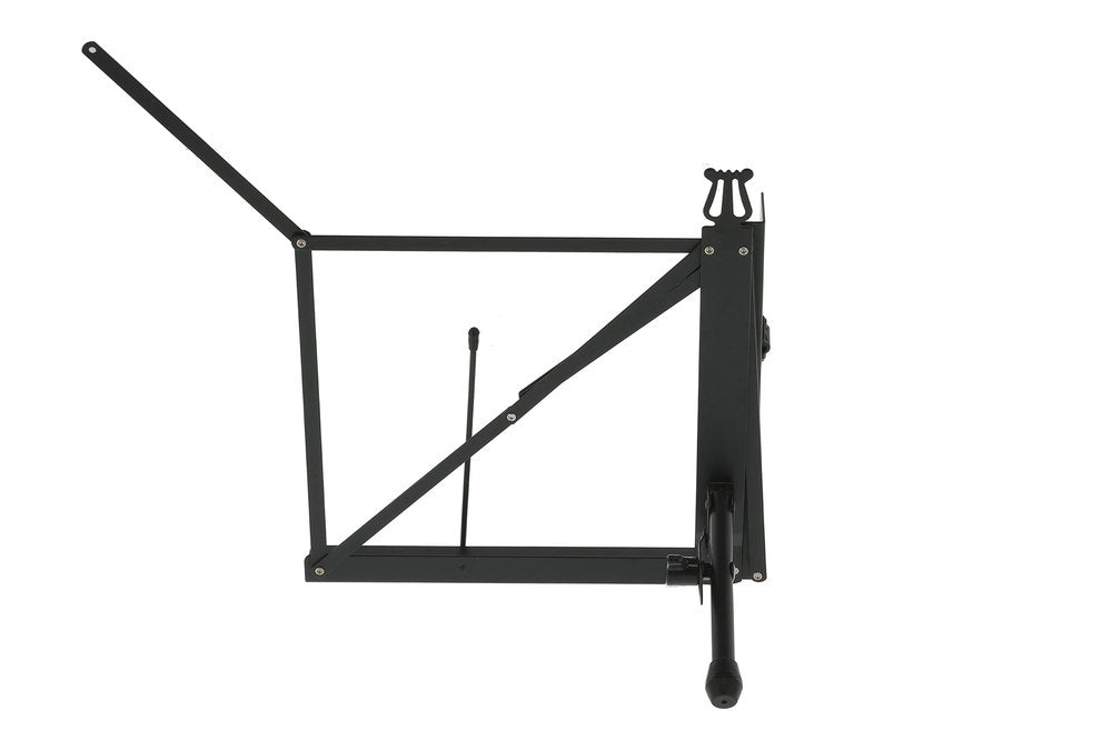 Leggio da tavolo GEWA, nero, 22 cm da chiuso, con borsa