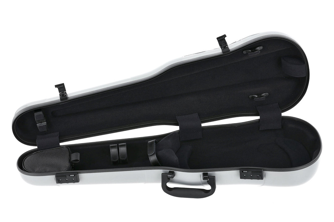 GEWA Custodie sagomate per violino Air 1.7 - Silver metallic high gloss