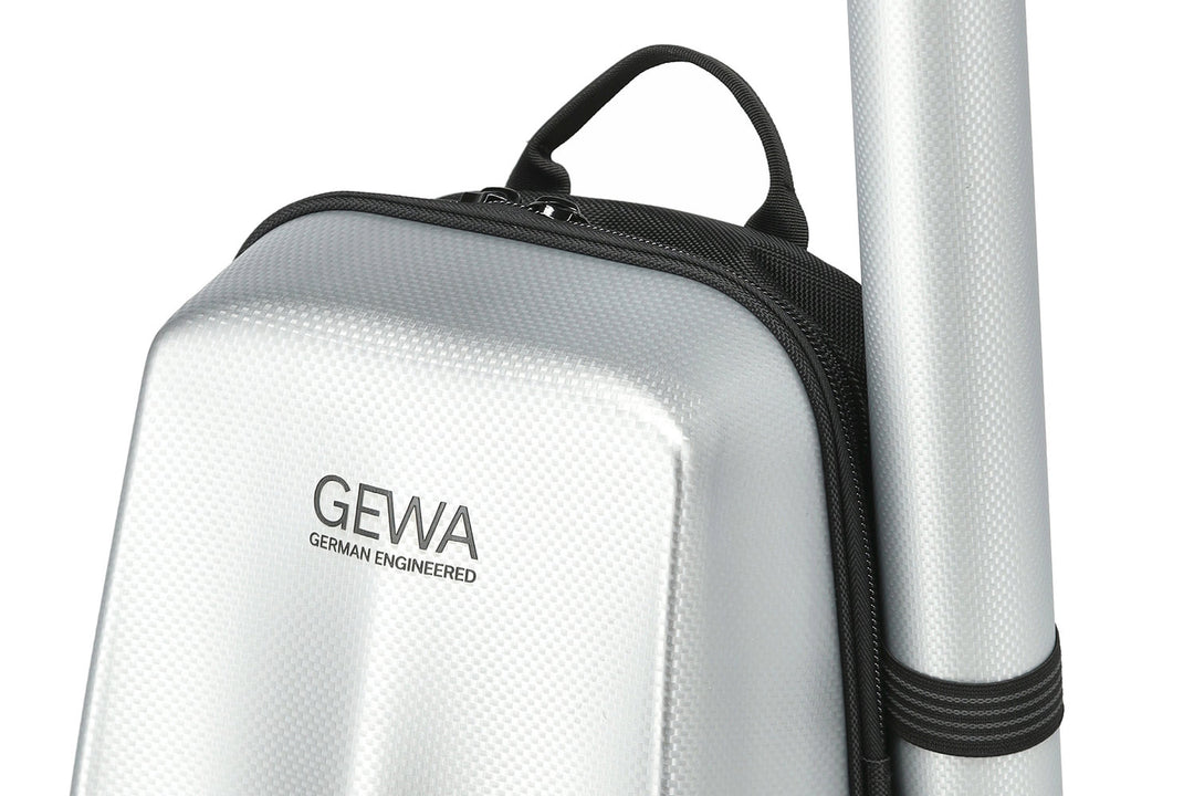 Zaino GEWA per custodia per violino Space Bag - Silver 4/4 - 3/4 (33 x 67 (con custodia per archetto 79 ) x 19 cm)