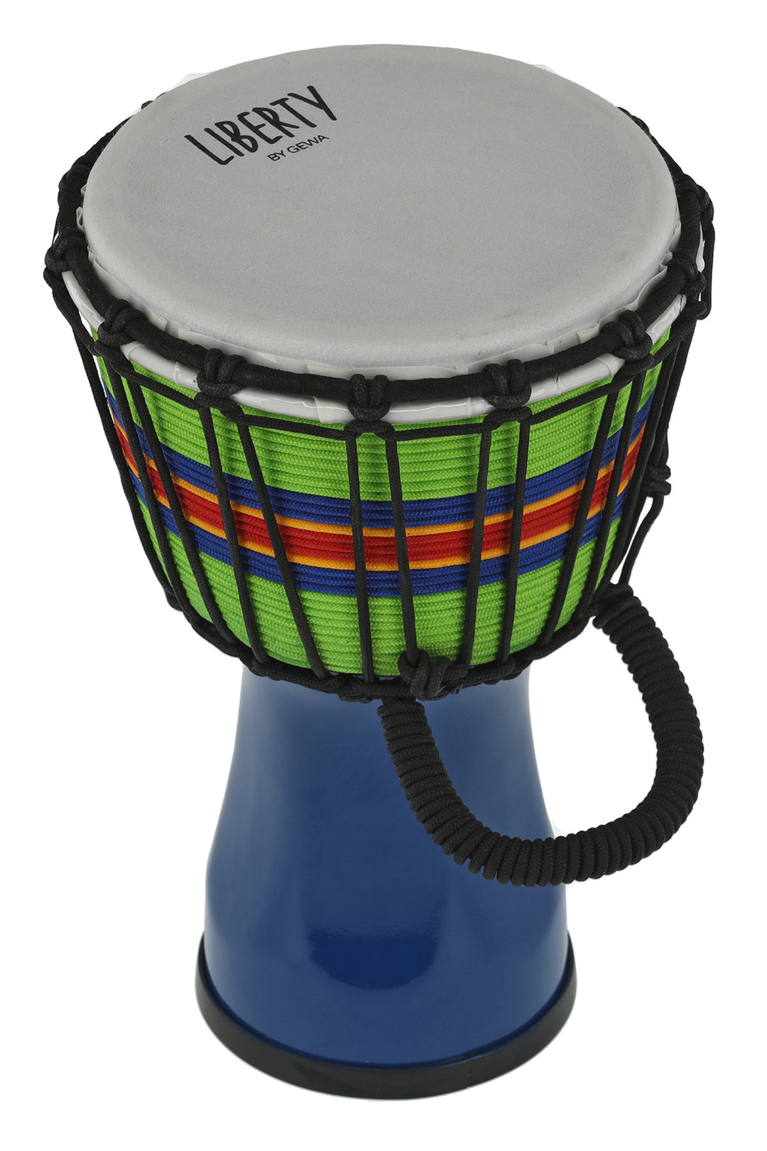 GEWA Djembé Liberty Series accordato a corda - 7" Blue