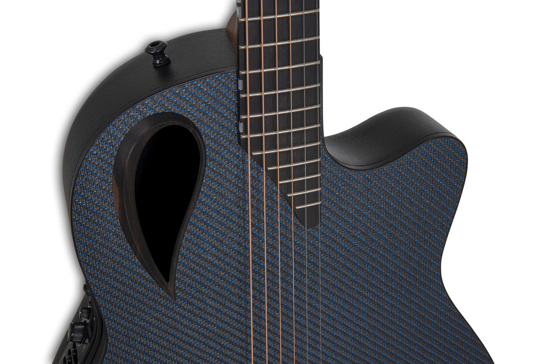 Adamas E-Acoustic chitarre Adamas MD80-NWT Mid-Depth Contour Cutaway - NWT Blue Reflection (MD80-8R-G)