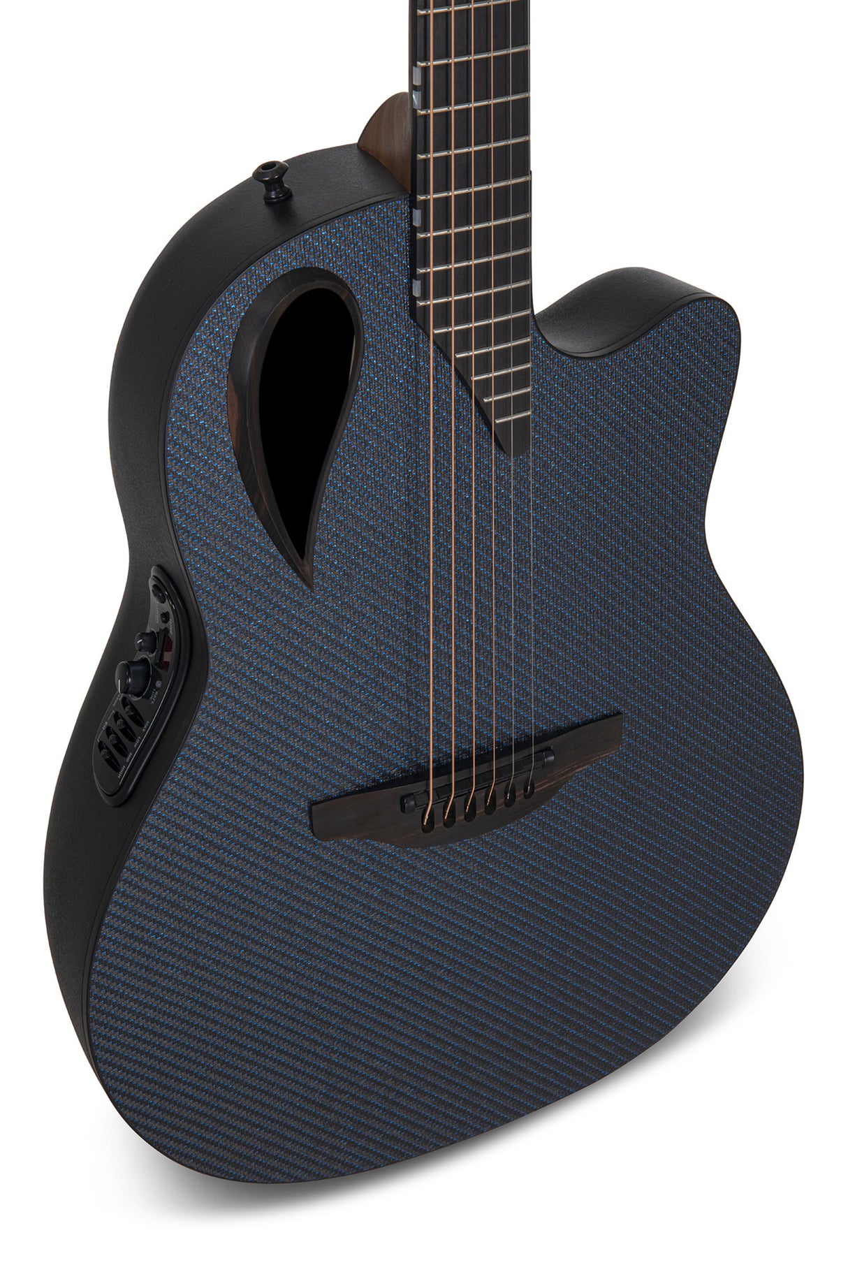 Adamas E-Acoustic Guitar Adamas MD80-NWT Mid-Depth Contour Cutaway - NWT Blue Reflection (MD80-8R-G)
