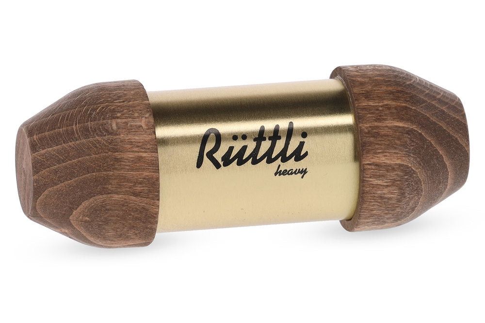 GEWA BSX shaker singolo in ottone con coperchio in noce