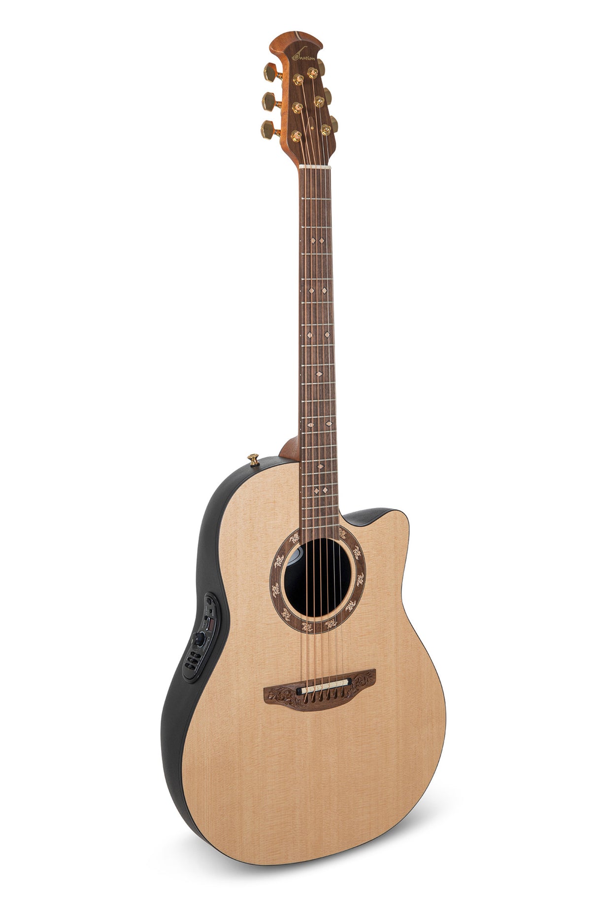 Ovation E-Acoustic Guitar Pro Series Legend USA - Natural Satin (1767-4S-G)