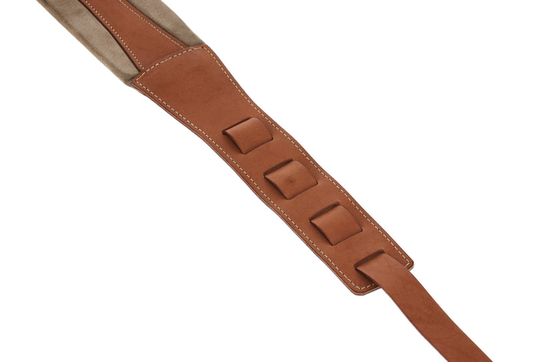 Cinghie per Chitarre GEWA Prestige 85 imbottite Security Locks - dry sand/brown