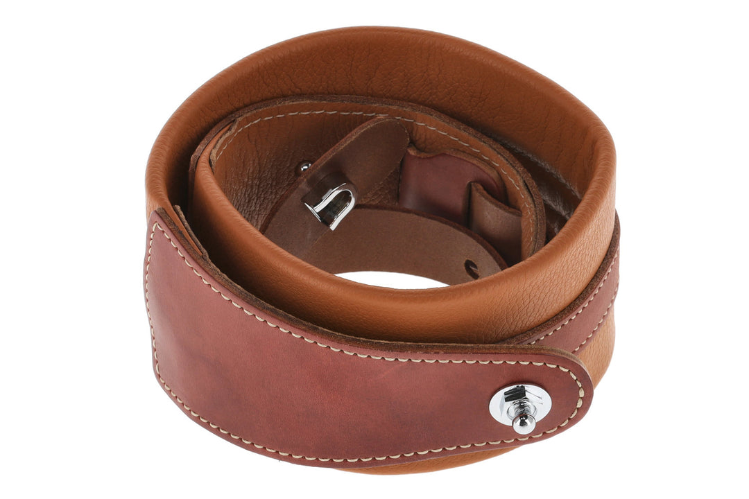 GEWA Tracolle per Chitarre Prestige 65 imbottite Security Locks - dry sand/brown
