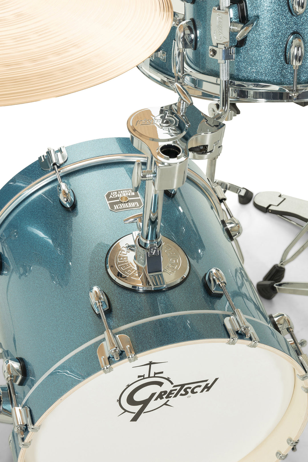 Gretsch set di fusti Energy Street Kit - Blue Sparkle