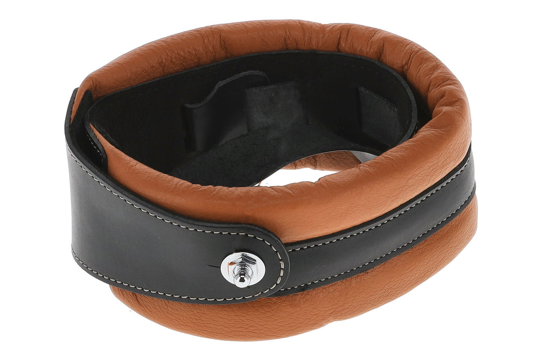 GEWA Guitar Straps Prestige 85 padded Security Locks - sabbia asciutta/nero