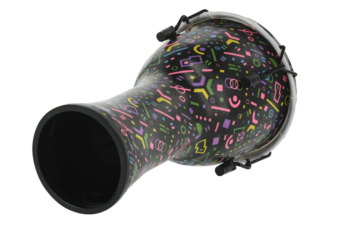 GEWA Djembe Liberty Series con accordatura meccanica - 8" Crazy Neon
