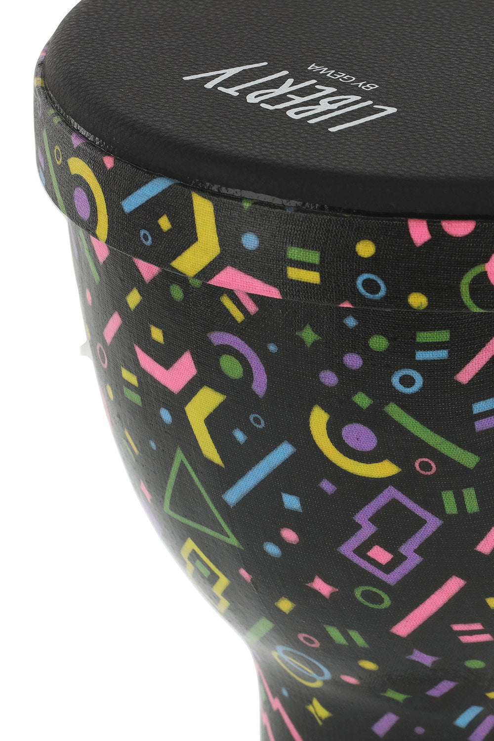 GEWA Liberty serie djembe impilabile 8", motivo Crazy Neon