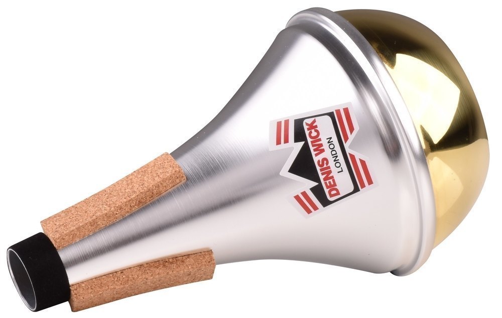 Denis Wick 5504B sordina straight per trombe, fondo in ottone