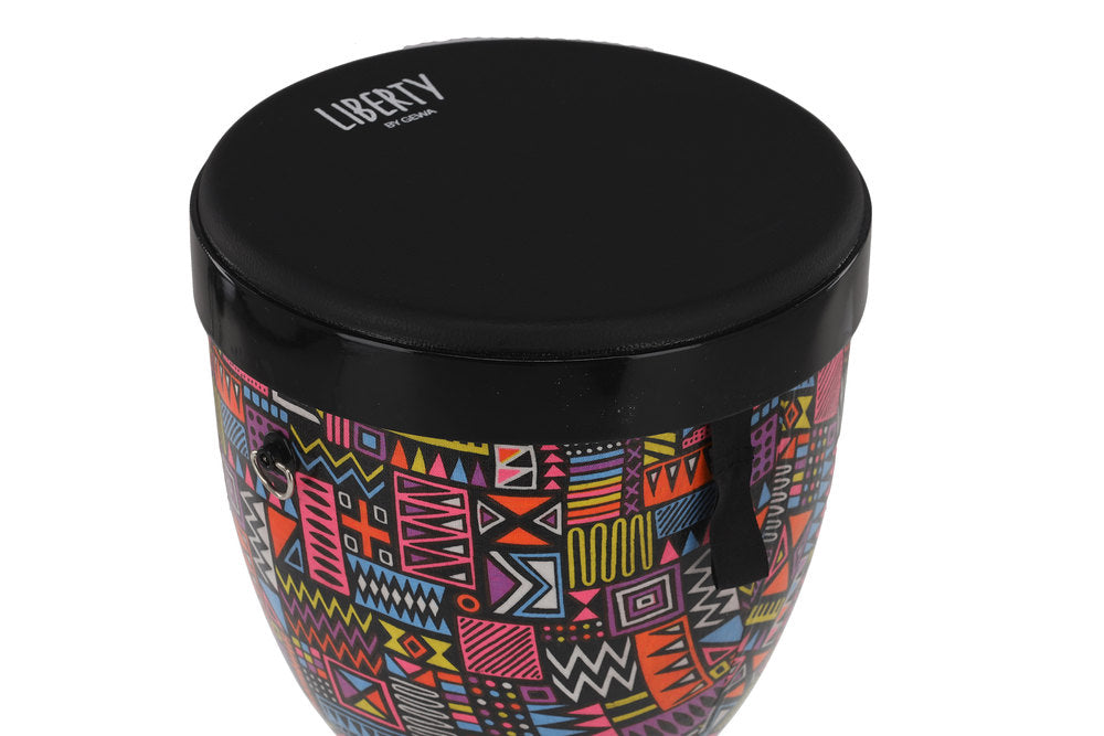 GEWA Liberty Series Nestable djembe 10", motivo Abstract