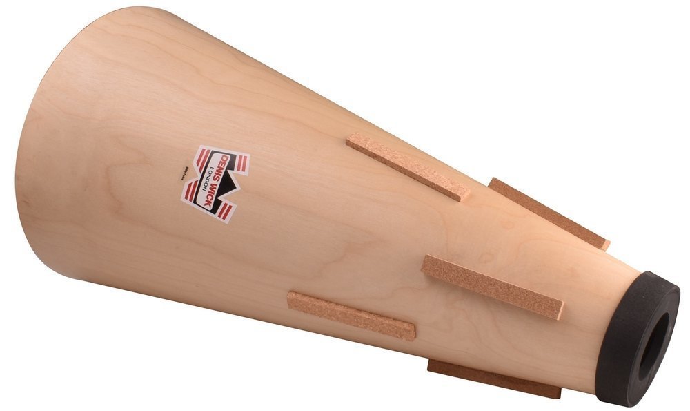 Sordina Denis Wick 5566 straight in legno per tuba B