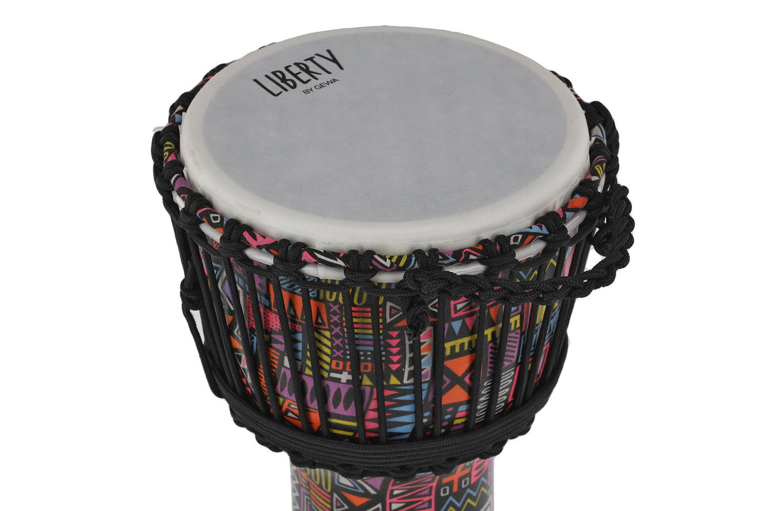 GEWA Djembe Liberty Series accordatura a corda - 8" Abstract