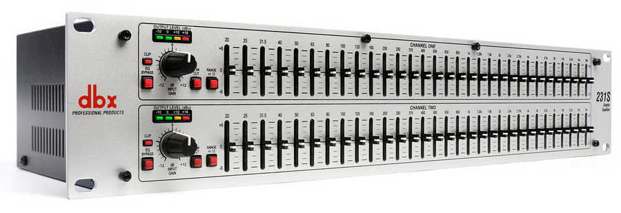 dbx 231S 2x 31 Bande Equalizzatore Grafico