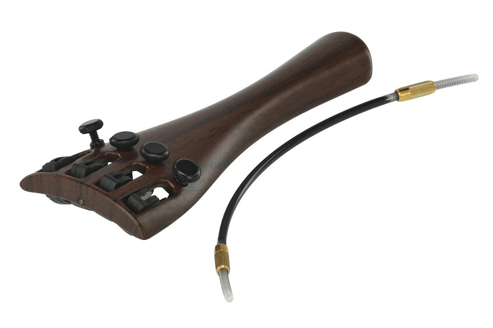 Wittner reggicordiera per violino 3/4, 4 fine-tuner, color palissandro