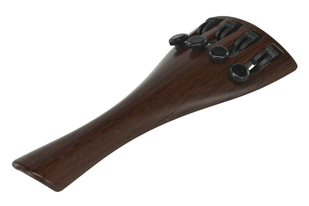 Wittner cordiera per violino 4/4, 4 accordatori fini, colore palissandro