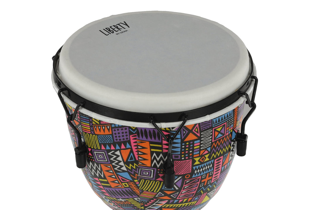 GEWA Djembe Liberty Series accordato meccanicamente - 12" Abstract