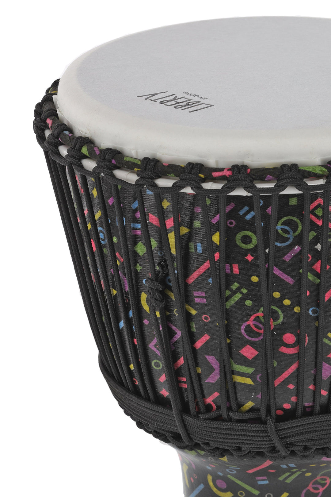 GEWA Djembé Liberty Series accordato con corde - 12" Crazy Neon